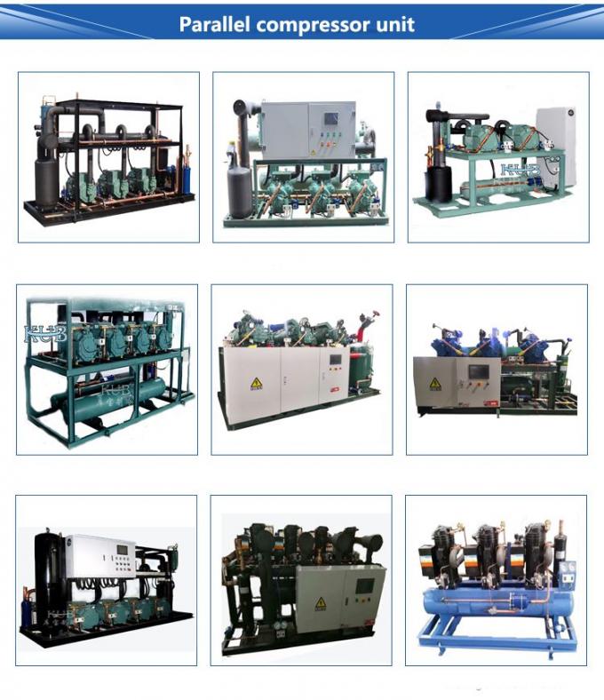 6GE-34Y 30HP compresor de baja temperatura unidad de condensación 30hp unidad de condensación en cascada refrigerador de agua unidad de condensación 1