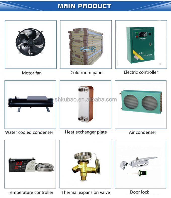 YWF Serie 200 a 630mm Almacenamiento en frío Ventilador de aspas Motor Condensador Evaporador Ventilador Fabricante Rotor externo Ventilador de flujo axial 13