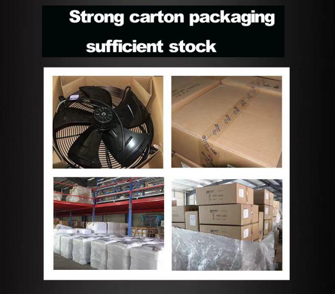 YWF Serie 200 a 630mm Almacenamiento en frío Ventilador de aspas Motor Condensador Evaporador Ventilador Fabricante Rotor externo Ventilador de flujo axial 8