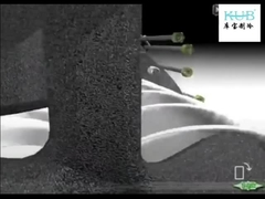 El refrigerante se exhibe dentro del compresor