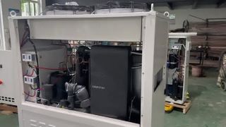 Almacenamiento a temperatura ultrabaja: Unidad de refrigeración en cascada YM34E1G hasta -65 °C