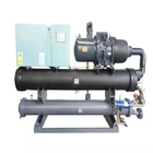 Industrial Water Cooled Screw Chiller Low Temperature Refrigerator 30 - 250 Hp