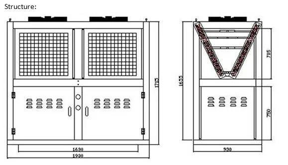 Unidad de condensación de refrigeración comercial ZB76KQE-10HP y unidad de condensación R404A para sala fría