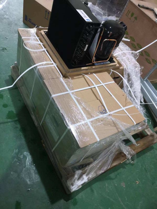 CAJ2446ZBR Compresor Tecumseh de 1 CV Unidad de condensación de 220V ac Unidad de condensación de R404A Unidades de condensación de congelador