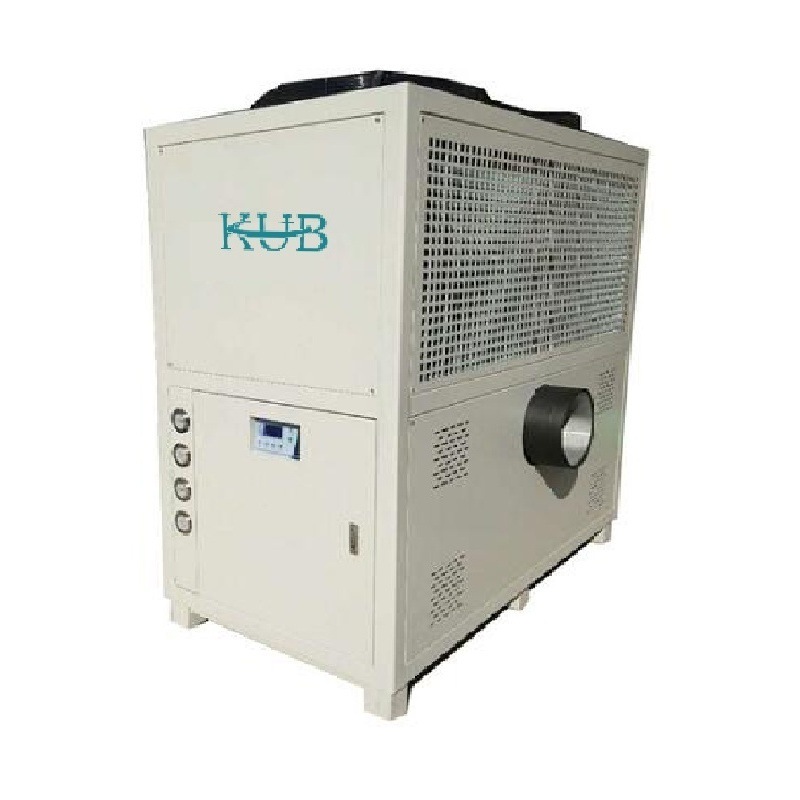 Enfriador de agua industrial con compresor semihermético de aire frío a -40 grados, 2HP a 50HP y fuente de alimentación de 380V/3ph/50Hz