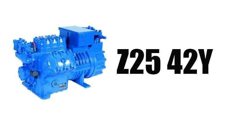 Unidad condensadora Z25 42Y Ltaly refrigerada por agua de alta calidad y buen rendimiento y compresor de refrigeración para almacenamiento en frío Fácil de operar