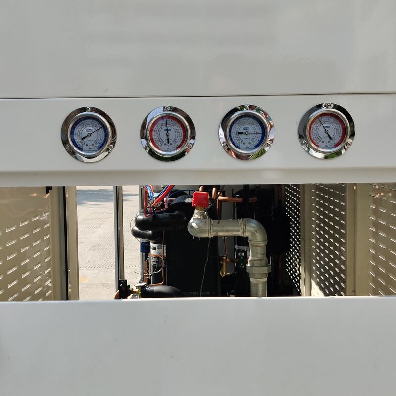 Chiller refrigerado por aire de 40 CV con compresor Copeland y refrigerante R404A para refrigeración industrial