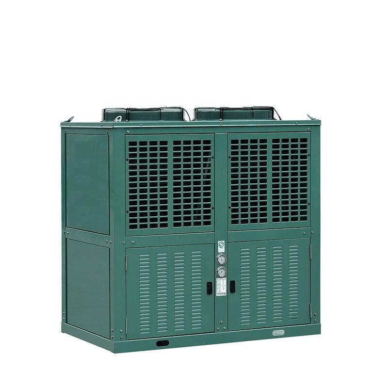 FNVS-100 KUB Piezas de repuesto nuevas Luna Rectángulo vertical Condensador industrial refrigerado por aire Tubo de cobre Aluminio Fin 380V