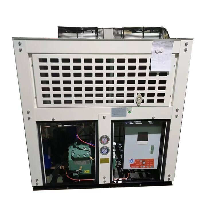 FNVS-100 KUB Piezas de repuesto nuevas Luna Rectángulo vertical Condensador industrial refrigerado por aire Tubo de cobre Aluminio Fin 380V