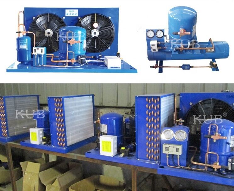 MT64/WN05M Compresor de pistón MT64 5hp Compresor Unidad de enfriamiento por agua Unidad de condensación Unidad de almacenamiento en frío Unidad de refrigeración Fácil de usar