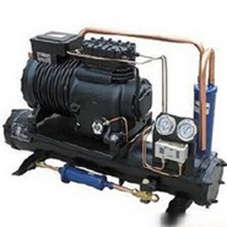 Unidad de condensación de compresor semihermético fiable para cámaras frigoríficas BFS81, unidad de refrigeración para almacenamiento en frío, fácil de operar