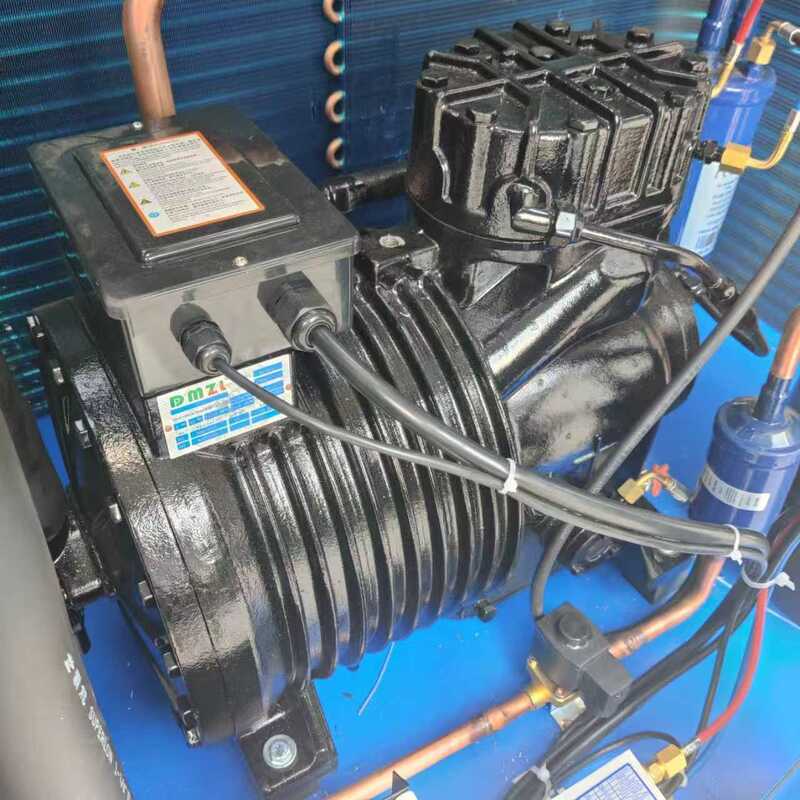 Unidad de condensación de compresor semihermético fiable para cámaras frigoríficas BFS81, unidad de refrigeración para almacenamiento en frío, fácil de operar