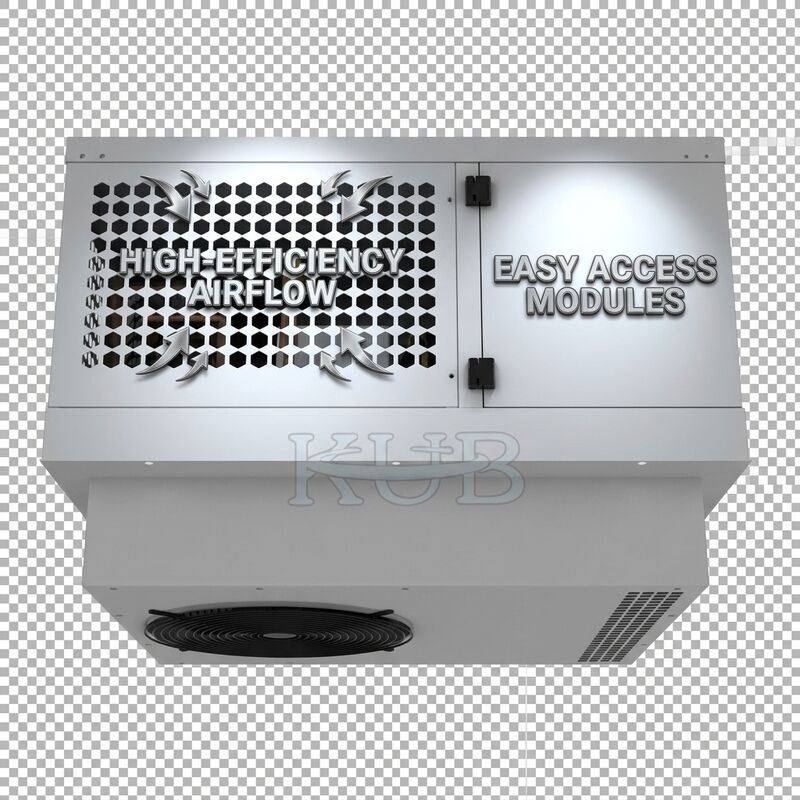 Compresor alternativo hermético Unidad de condensación pequeña 1HP Tecumseh tipo R134a R404A Congelador de helados Enfriador de bebidas