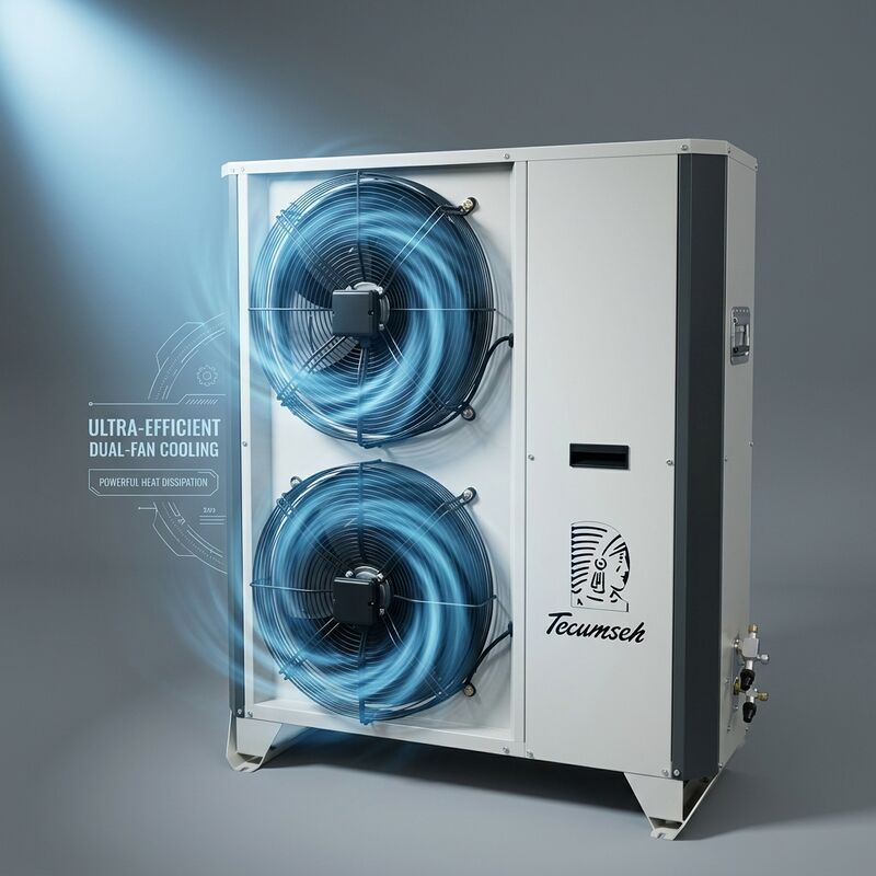 TXV equipó una pequeña cámara frigorífica de sobrecalentamiento hermético de la unidad de condensación 2HP de la voluta R404A Danfoss de la válvula de expansión precisa