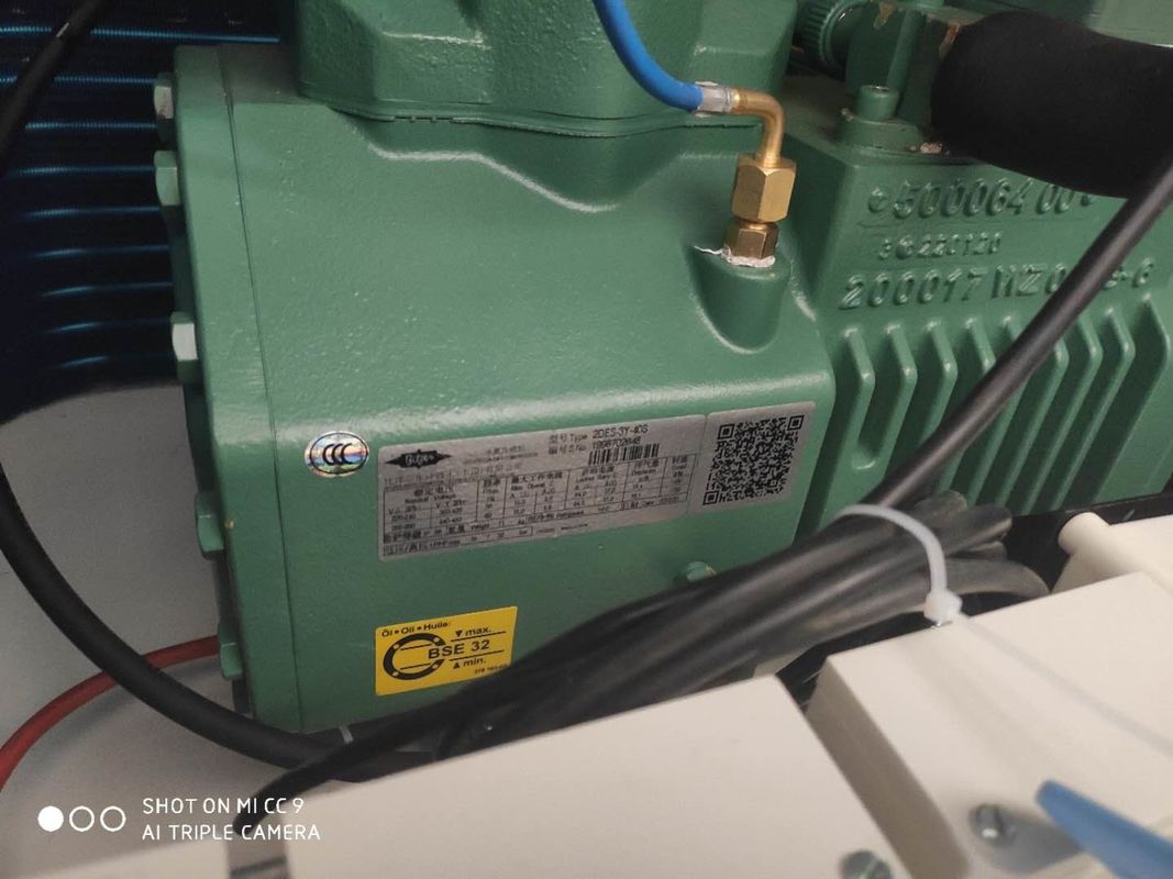 tipo unidad de condensación semi hermética de 3hp R404A U para la cámara fría de la conservación en cámara frigorífica del refrigerador