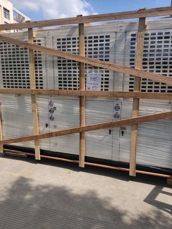 el aire de refrigeración de la unidad de la cascada semi hermética del compresor 25hp refrescó la unidad de condensación para la cámara fría