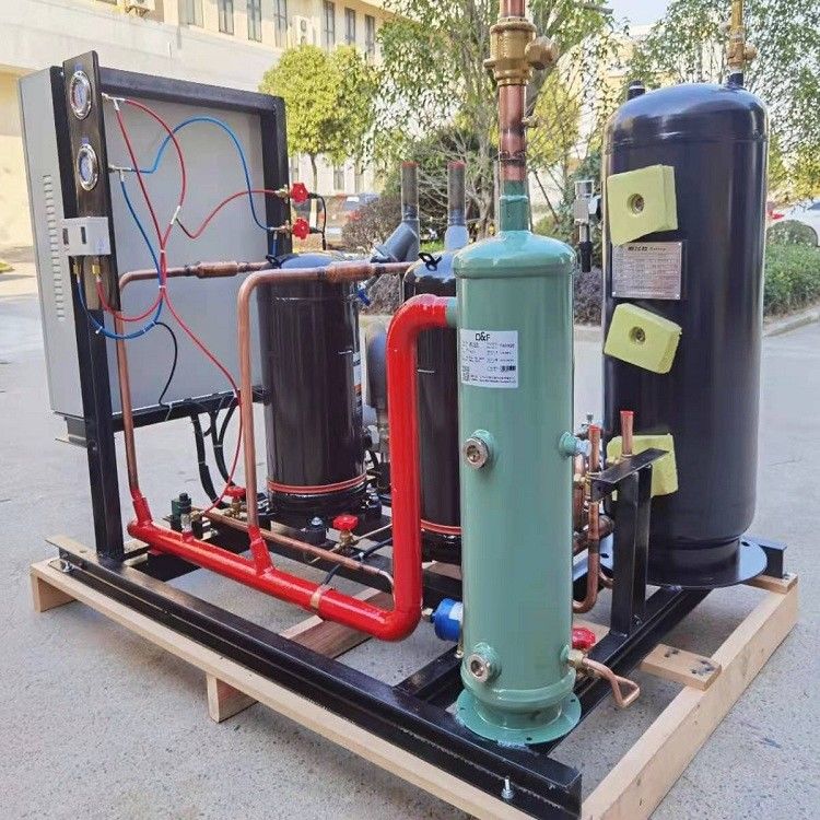 KBVA-130*2L ZFI59KQE Unidad criogénica de cámara fría compresor de desplazamiento unidad paralela unidad de refrigeración