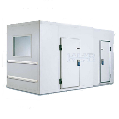 0 - 5 Grados Celsius Almacenamiento en Frío  Paneles PU Sala de almacenamiento en frío Puerta batiente con bisagras 220V
