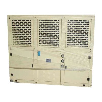 Unidad condensadora de compresor de pistón de la marca DMZL de 30HP a 50HP, unidad de refrigeración refrigerada por aire para fábricas