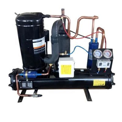 Unidad condensadora de refrigeración comercial Copeland KUB WN03 ZB21M, refrigerada por agua, 3HP